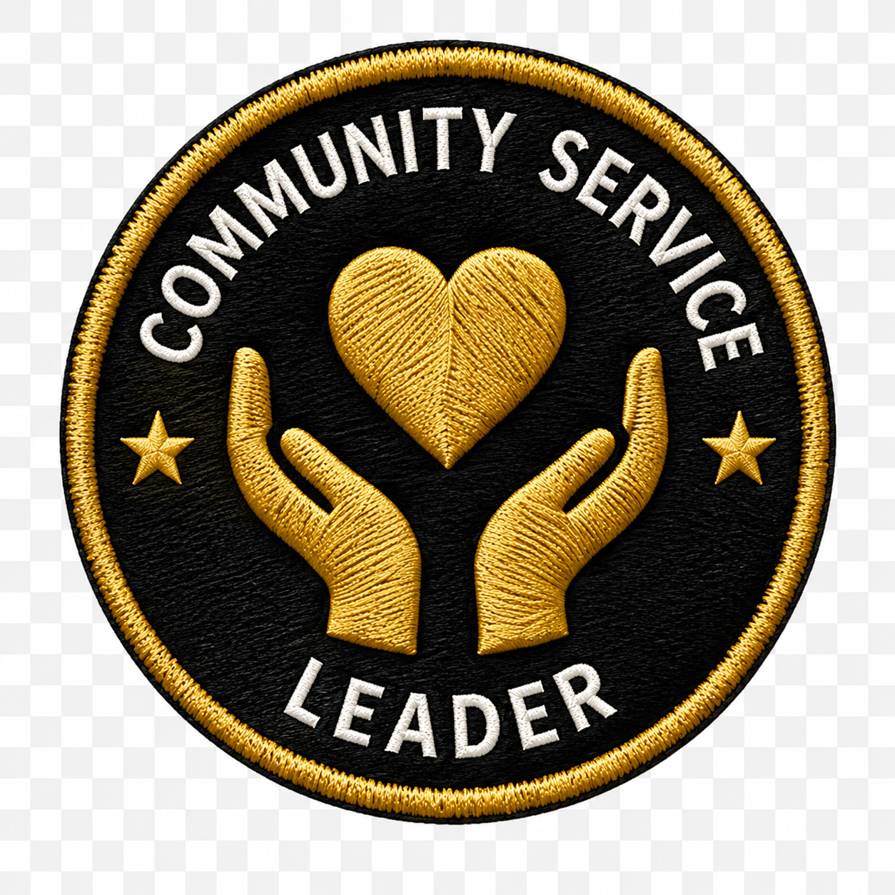 Community Service Leader achievement badge